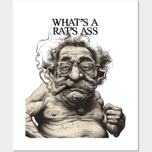 Puff Sumo: Asking for a Friend... What's a Rat's Ass? Posters and Art